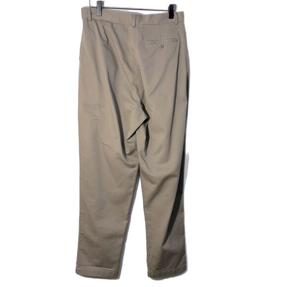 L.L. Bean Tan Chinos with Tailored Fit and Classic Style Women’s 12 Tan. - Picture 2 of 10